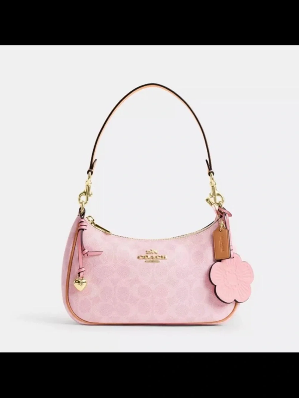 COACH POWER PINK TERI SHOULDER. - Picture 12 of 14